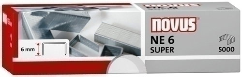 Novus Grapas NE 6 Super Galvanizadas para Grapadoras Eléctricas Novus Grapas NE 6 Super Galvanizadas para Grapadoras Eléctricas
