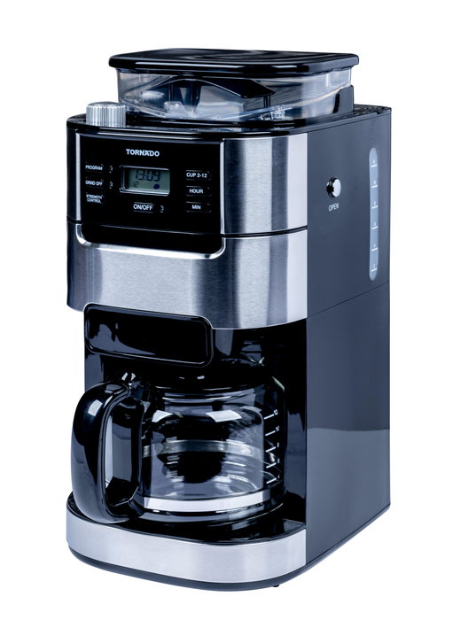 Tornado Cafetera de filtro TCM1025A-GS Negro