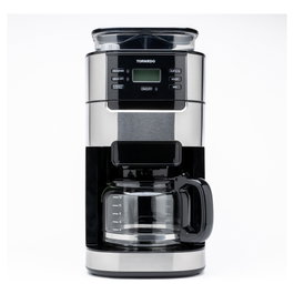 Tornado TCM1025A-GS Cafetera de filtro con molinillo integrado