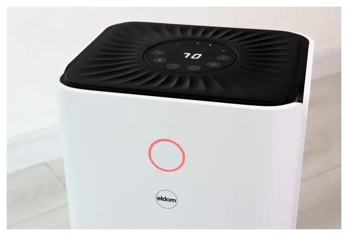 Eldom Ariss OP1210 Deshumidificador blanco, 12 L/día, 25 m², 200W