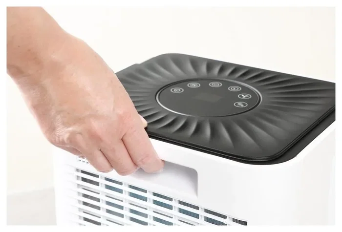 Eldom Ariss OP1210 Deshumidificador blanco, 12 L/día, 25 m², 200W