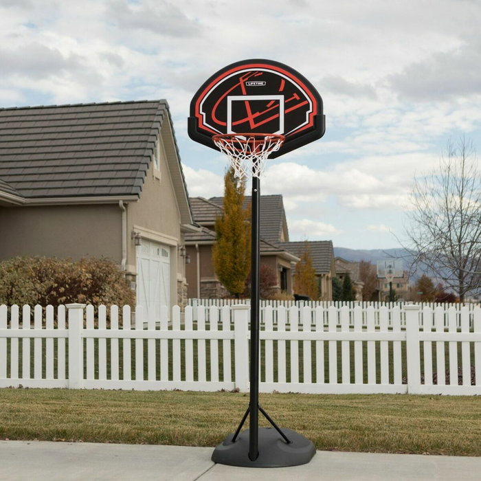 Color Baby Canasta de baloncesto portátil ajustable 165-222 cm