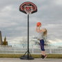 Color Baby Canasta de baloncesto portátil ajustable 165-222 cm