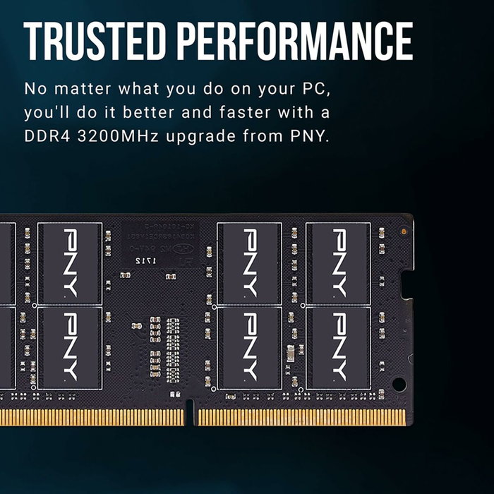 PNY Módulo de Memoria 8 GB DDR4 3200 MHz CL22 para Portátil