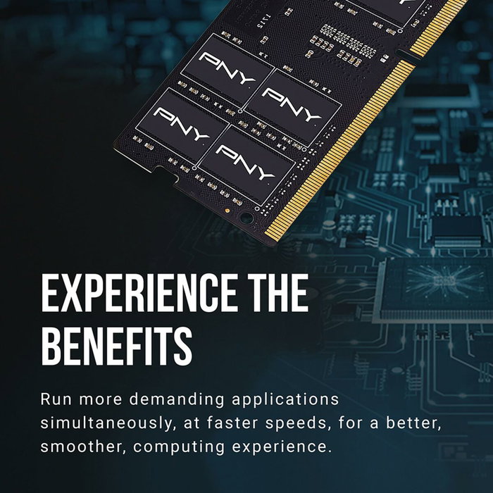 PNY Módulo de Memoria 8 GB DDR4 3200 MHz CL22 para Portátil