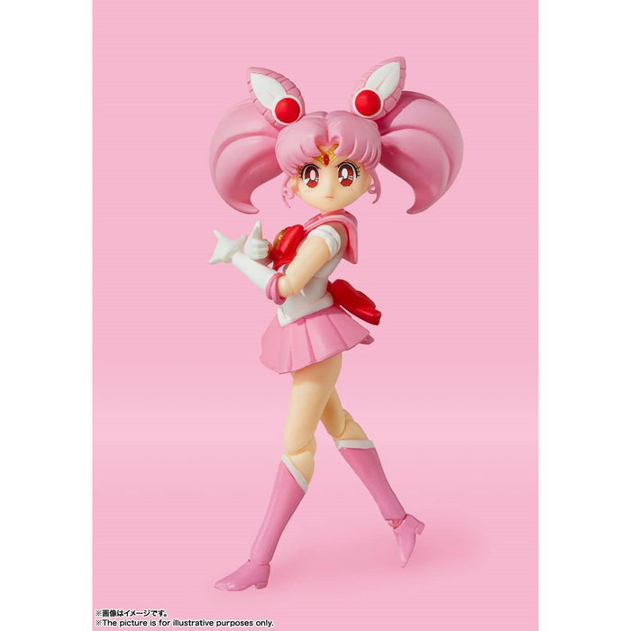 Tamashii Nations SH Figuarts Sailor Chibi Moon Figura Articulada Edición Color Animación 10cm
