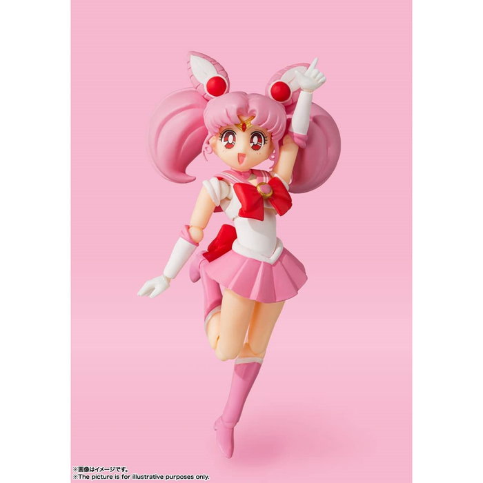 Tamashii Nations SH Figuarts Sailor Chibi Moon Figura Articulada Edición Color Animación 10cm