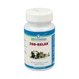 Zoopharma Veterinaria Zoo-Relax Perros Y Gatos 60 Comp Suplemento Nutricional Tranquilizante