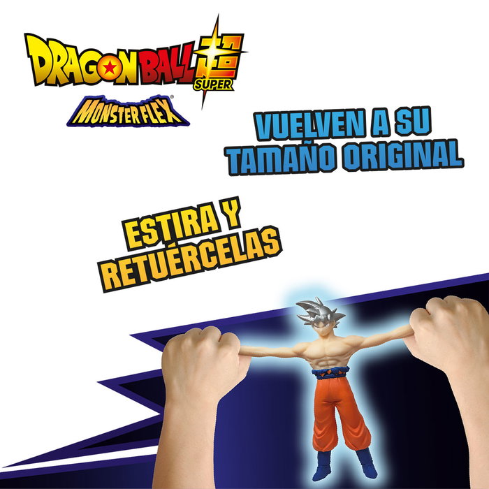 Bizak Monsterflex Dragon Ball Figura Estirable Surtida de 17 cm de modelos aleatorios