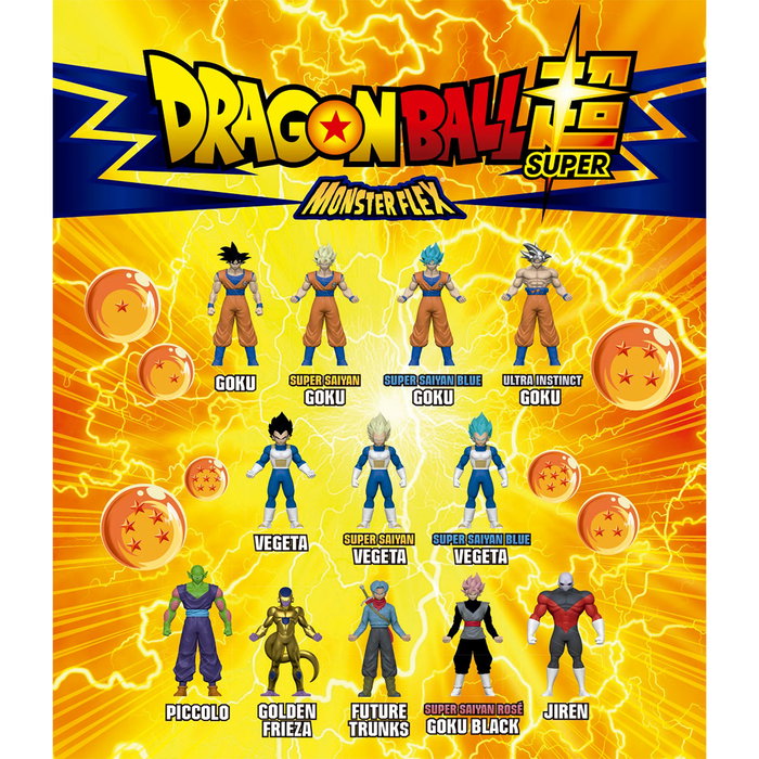 Bizak Monsterflex Dragon Ball Figura Estirable Surtida de 17 cm de modelos aleatorios