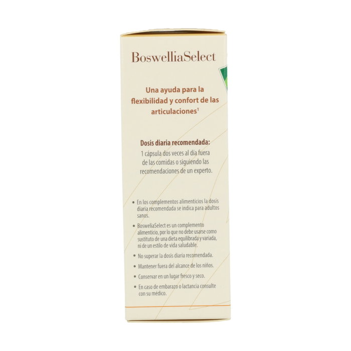 100% Natural Boswellia Select 60 cápsulas vegetales 100% Natural Boswellia Select 60 cápsulas vegetales
