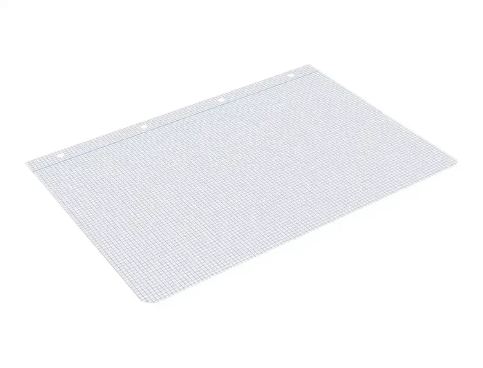 Liderpapel Recambio A4 100 Hojas 60gr Cuadro 3mm Con Margen 4 Taladros