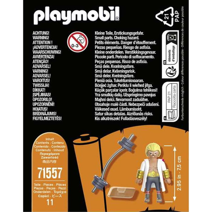 Playmobil Naruto Shippuden Cuarto Raikage Ay 71557