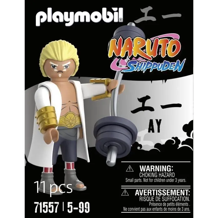 Playmobil Naruto Shippuden Cuarto Raikage Ay 71557