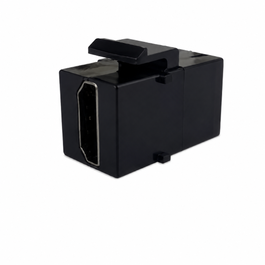 WP Conector Keystone Profesional HDMI Hembra a HDMI Hembra, Negro