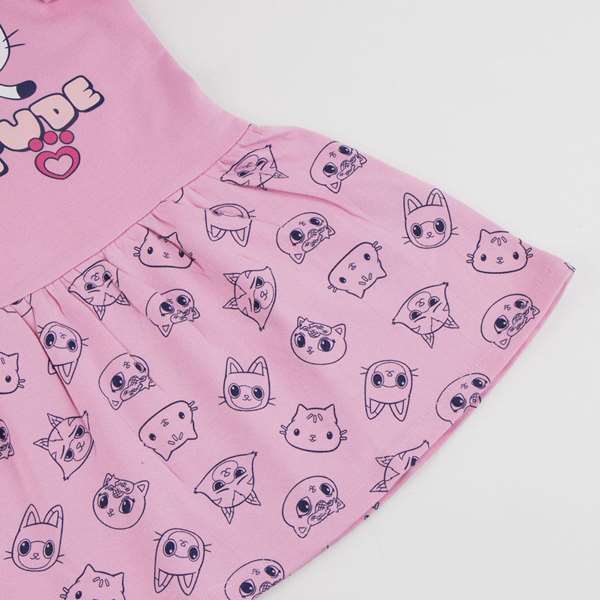 Cerdá Vestido French Terry Gabby's Dollhouse Niña Talla 6 Años Rosa