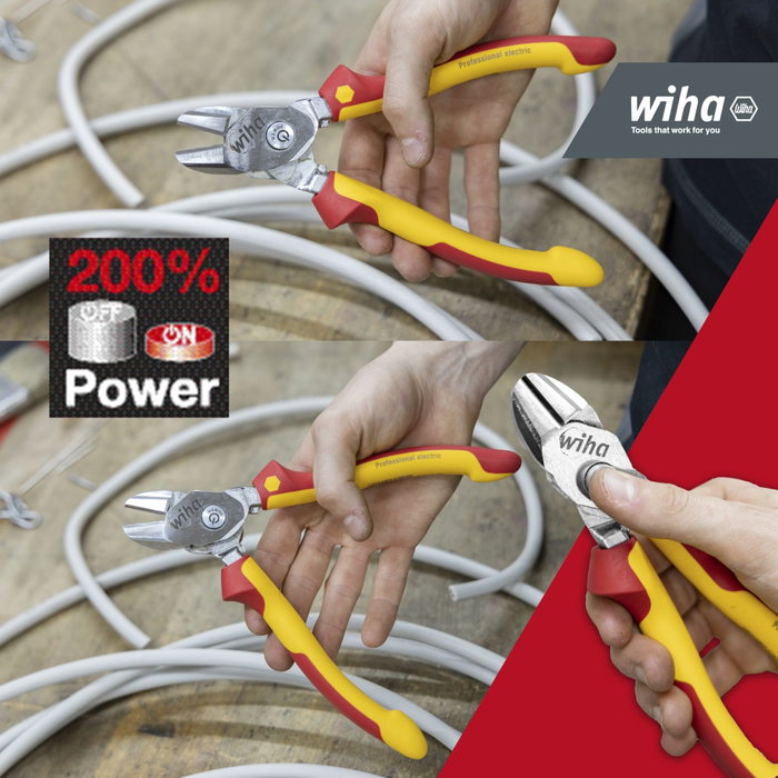 Wiha BiCut Professional Alicate de corte diagonal con DynamicJoint