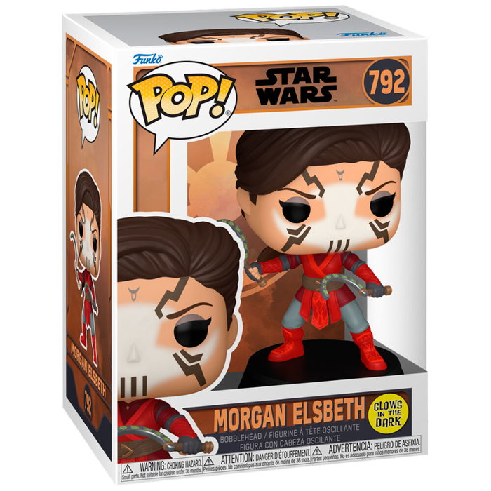 Funko POP Star Wars Figura Morgan Elsbeth Vinilo 9cm