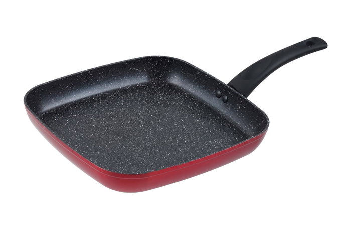 Algon Sartén Asadora Magma 28x28 cm (Pack de 6) Actividad de Cocina de 28x28x4cm/3mm