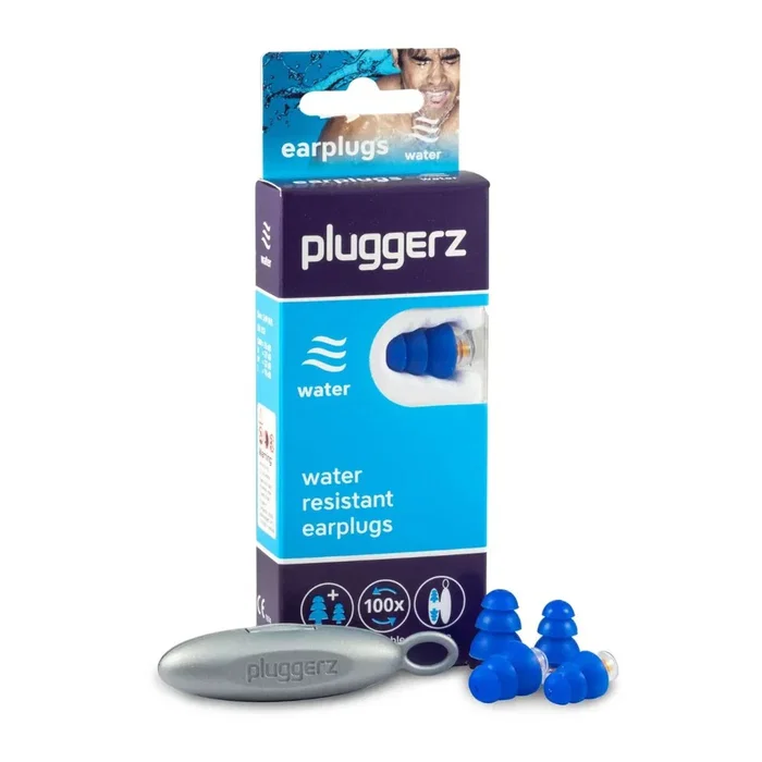 Pluggerz Water Tapones para Natación, 4 unidades Pluggerz Water Tapones para Natación, 4 unidades