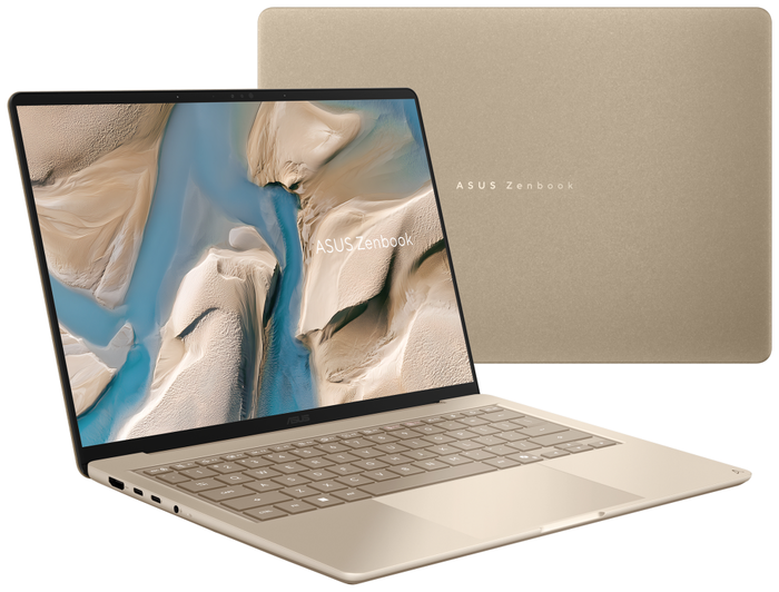 ASUS Zenbook 14 OLED UX3480AA-SU536W, Intel Core Ultra 7, 24GB RAM, 512GB SSD, Beige Zabriskie