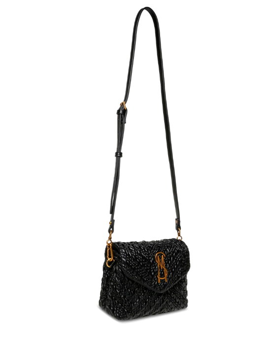 Steve Madden Bandolera SM13001567B Negro/Oro