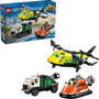 LEGO City Remix: Avión, Camión Técnico y Aerodeslizador 60505
