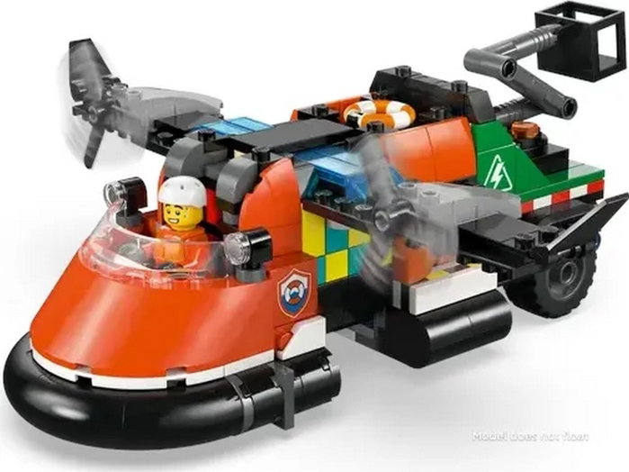 LEGO City Remix: Avión, Camión Técnico y Aerodeslizador 60505