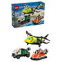 LEGO City Remix: Avión, Camión Técnico y Aerodeslizador 60505