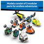 LEGO City Remix: Avión, Camión Técnico y Aerodeslizador 60505