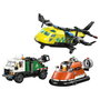 LEGO City Remix: Avión, Camión Técnico y Aerodeslizador 60505
