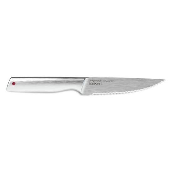 Joseph Joseph Elevate Fusion Set de Cuchillos y Tijeras de 5 piezas con Madera de Haya Negra