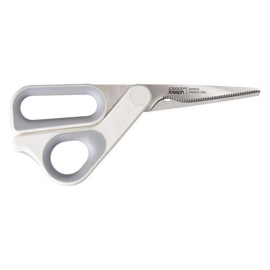 Joseph Joseph Elevate Fusion Set de Cuchillos y Tijeras de 5 piezas con Madera de Haya Negra