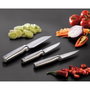 Joseph Joseph Elevate Fusion Set de Cuchillos y Tijeras de 5 piezas con Madera de Haya Negra