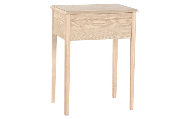 DKD Home Decor Mesita de Noche Romántico Natural 35 x 65 x 48 cm