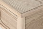 DKD Home Decor Mesita de Noche Romántico Natural 35 x 65 x 48 cm