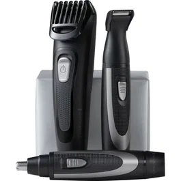 Remington REM5038061164589 Kit para Barba con Recortadora Autoajustable, Peine Ajustable, Autonomía 45 min y Carga USB