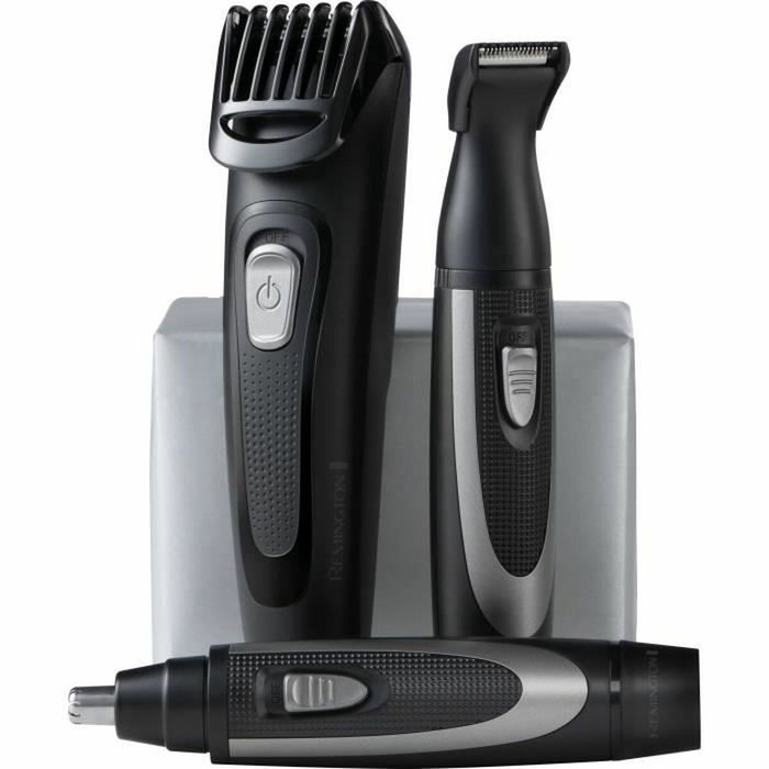 Remington Kit para barba The Works con recortadora autoafilable y perfilador Remington Kit para barba The Works con recortadora autoafilable y perfilador