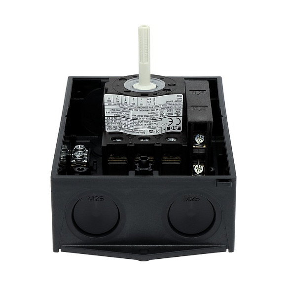 Eaton P1-25/I2/SVB-SW/HI11 Interruptor de palanca acodillada 25A 3p