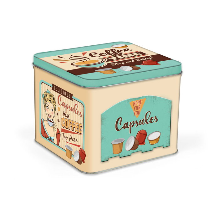 Bote Metálico Quttin Capsules (12 Unidades)