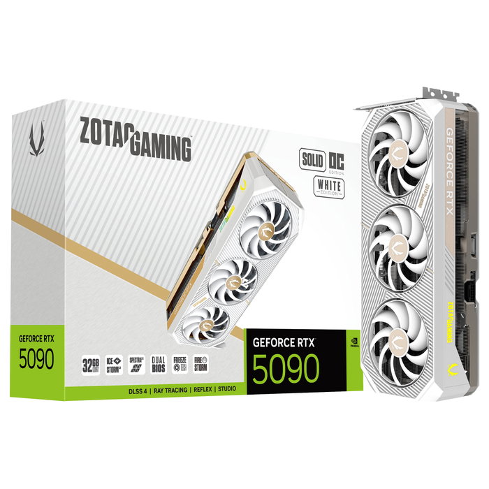 ZOTAC GAMING GeForce RTX 5090 SOLID OC con 32 GB GDDR7