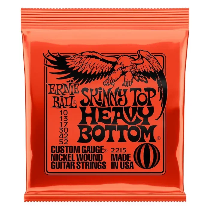 Ernieball Juego de Cuerdas Eléctrica Slinky Heavy Bottom 10-52