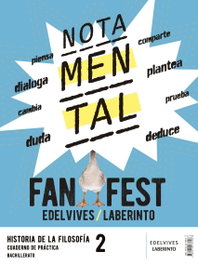 EDELVIVES Proyecto: Fanfest 2026. Historia de la Filosofía 2 Bachillerato. Libro del alumno + Cuaderno de práctica