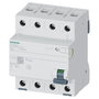 Siemens 5SV3344-4 Interruptor Diferencial Tipo B 40A 4P 30mA