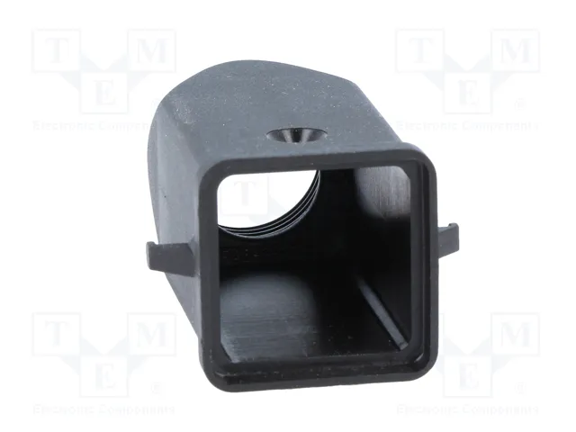 ILME Carcasa para Conectores HDC Tamaño 21.21 Recta Negra