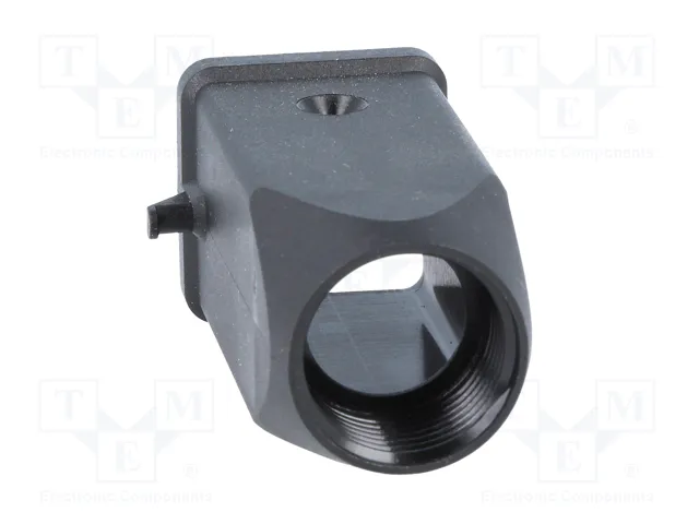 ILME Carcasa para Conectores HDC Tamaño 21.21 Recta Negra