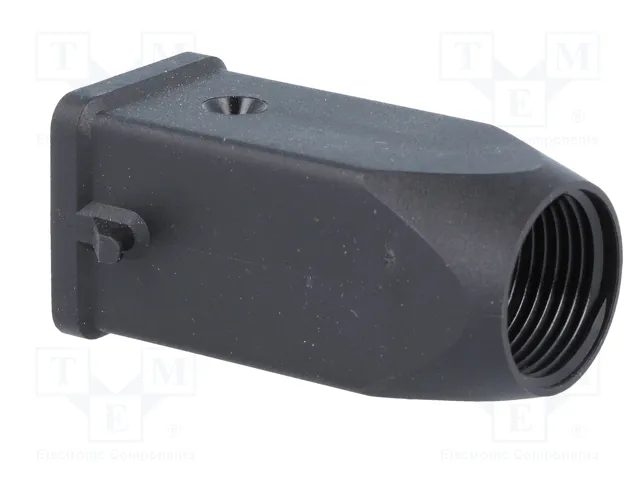 ILME Carcasa para Conectores HDC Tamaño 21.21 Recta Negra