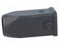 ILME Carcasa para Conectores HDC Tamaño 21.21 Recta Negra