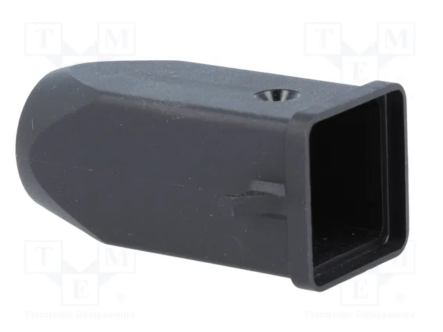 ILME Carcasa para Conectores HDC Tamaño 21.21 Recta Negra