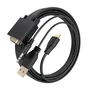 Aisens Cable Conversor SVGA a HDMI 2.0m Negro
